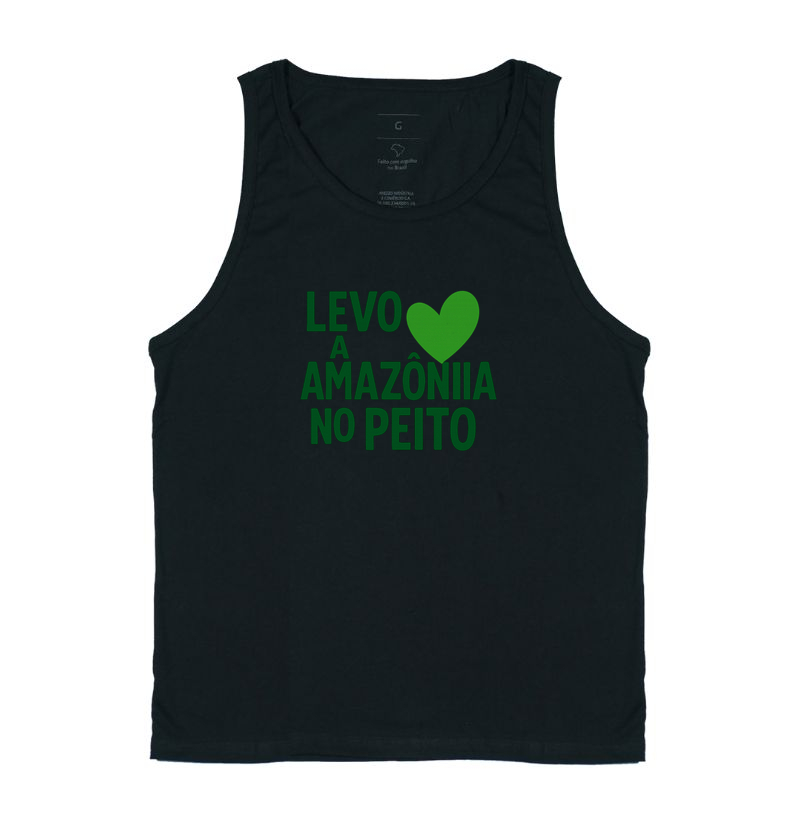 Levo a Amazônia no peito 