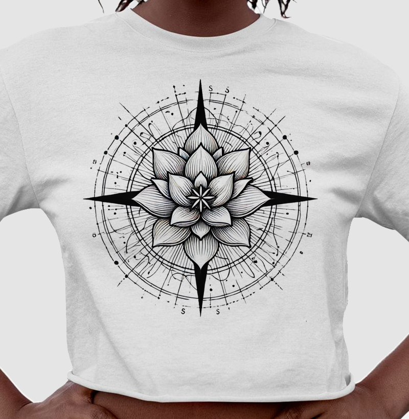 ROSA DOS VENTOS FLOR DE LOTUS 