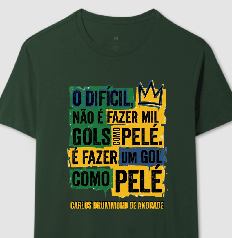 Carlos Drummond sobre Pelé