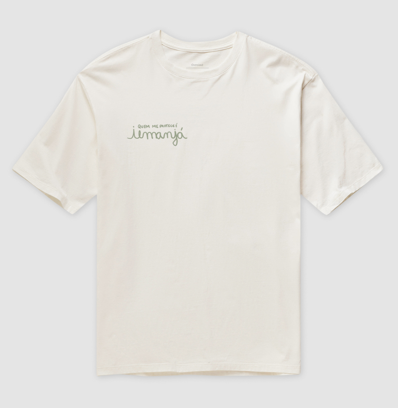 Quem me protege é Iemanjá - Camisa Orixá Iemanjá