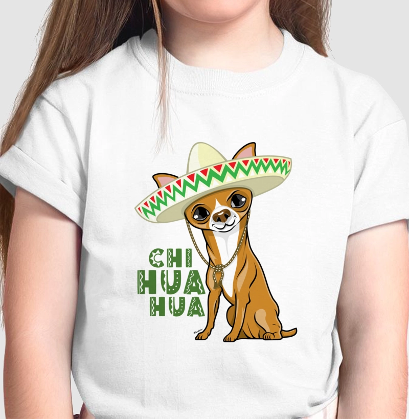 Camiseta Infantil Chihuahua 02