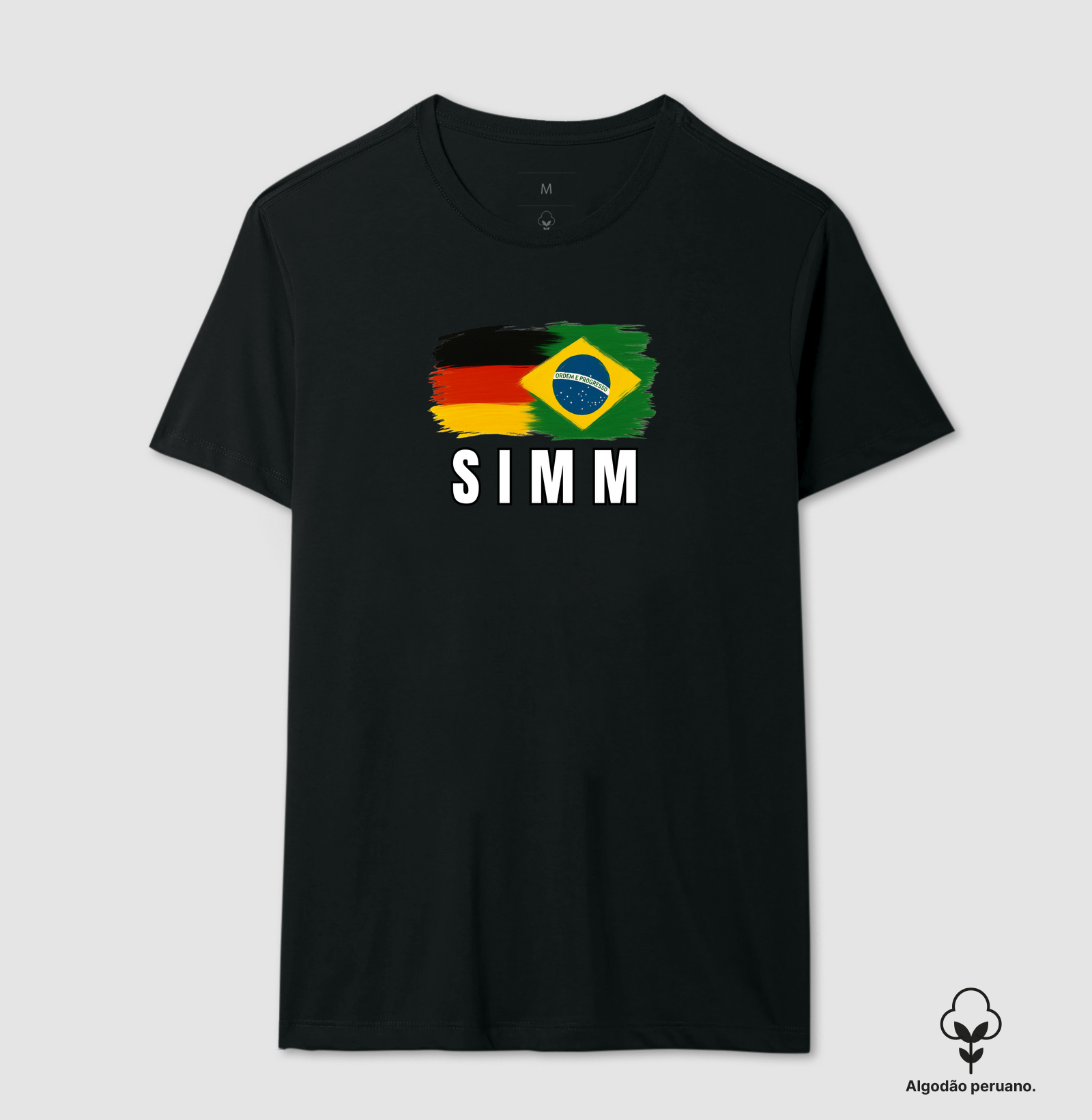 Simm  - Camiseta Algodão Peruano