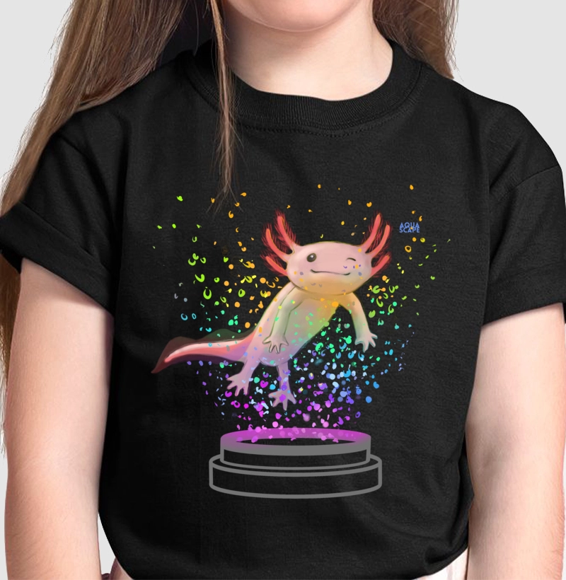 Axolote Bolhas - Infantil