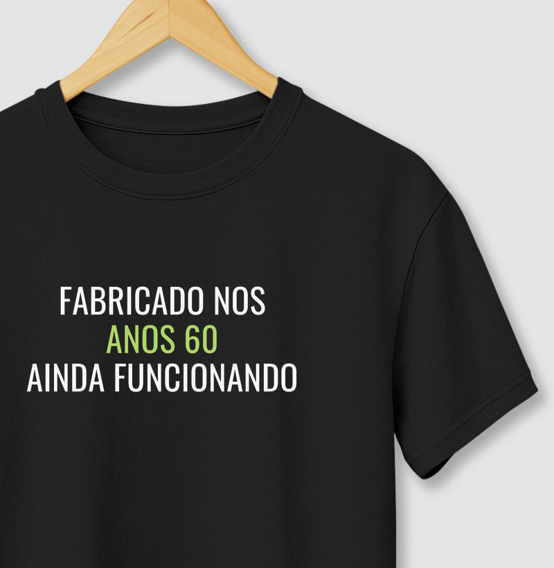 Fabricado nos anos 60. Ainda funcionando