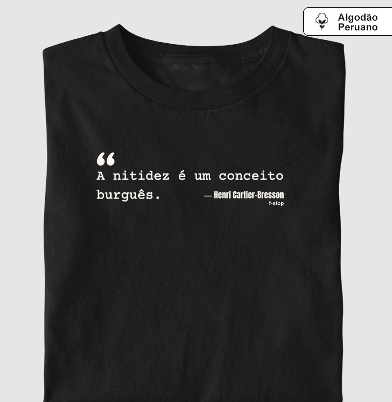 Nitidez é um conceito burguês