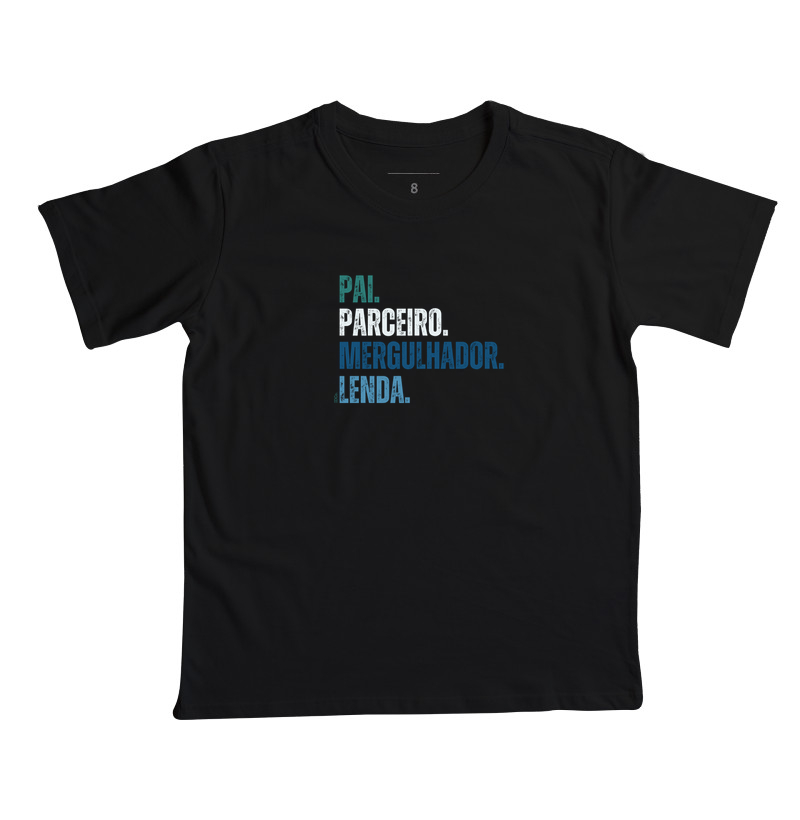 Pai Parceiro Mergulhador Lenda 