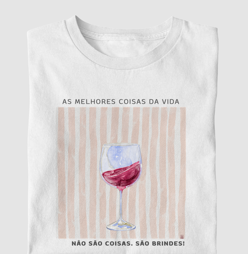 Camiseta As Melhores coisas da Vida