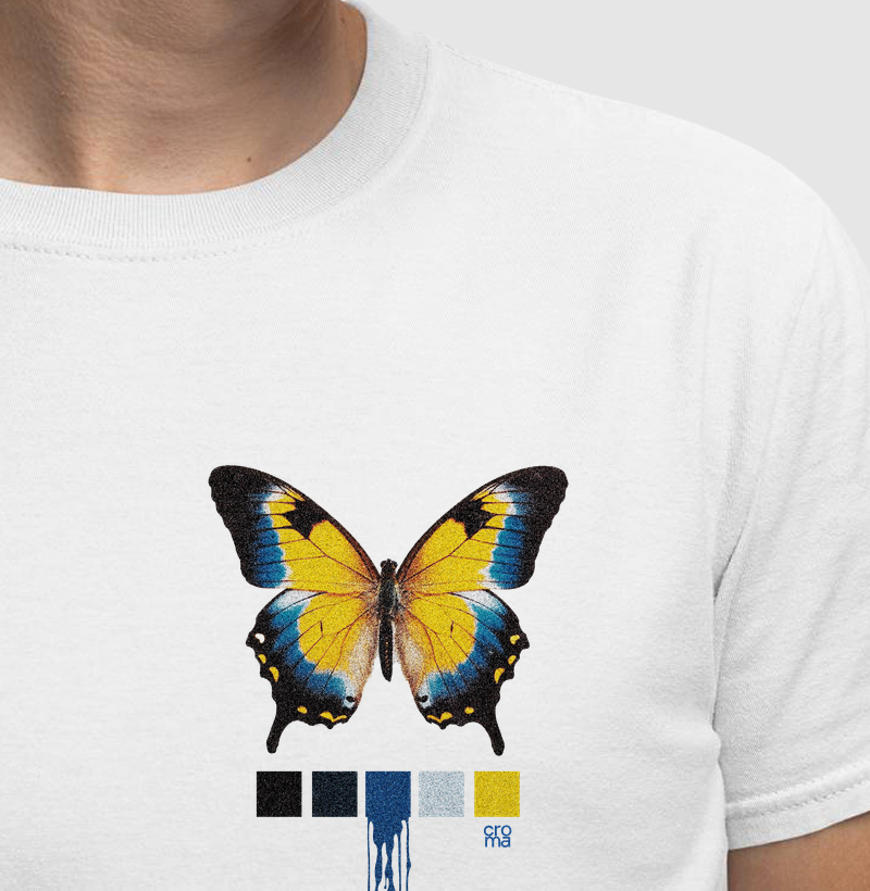 Camiseta Regular Borboleta 3.1