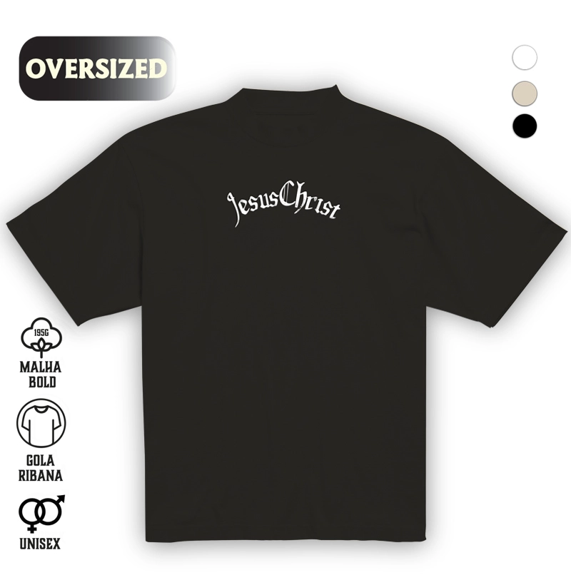 Jesus Christ Gothic Oversized