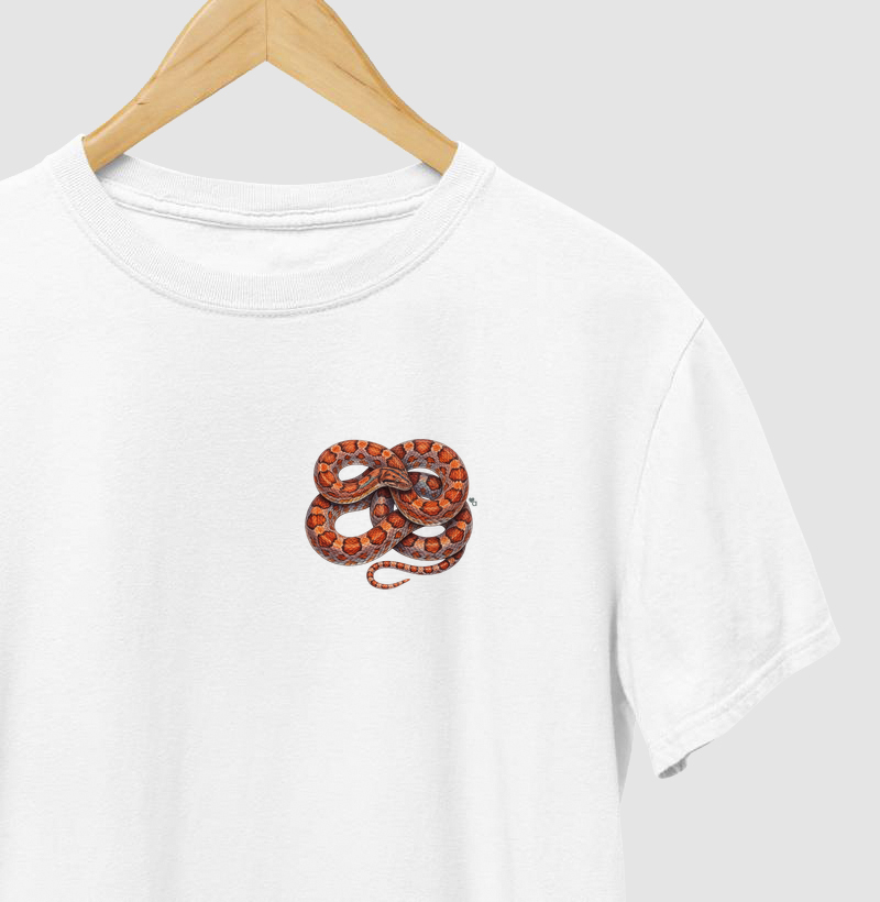 Répteis - Mini - Jibóia-arco-íris da Caatinga - Camiseta