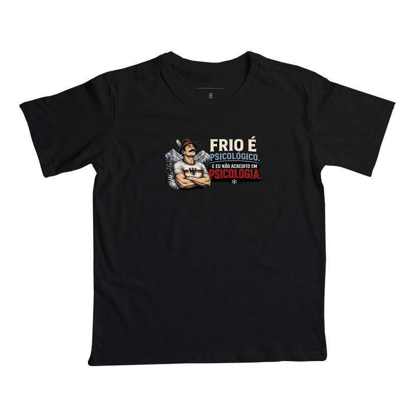 Frio Psicológico - Camiseta Infantil