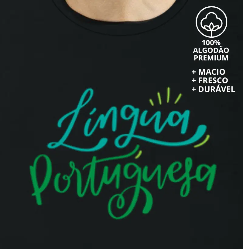 Camiseta Língua Portuguesa
