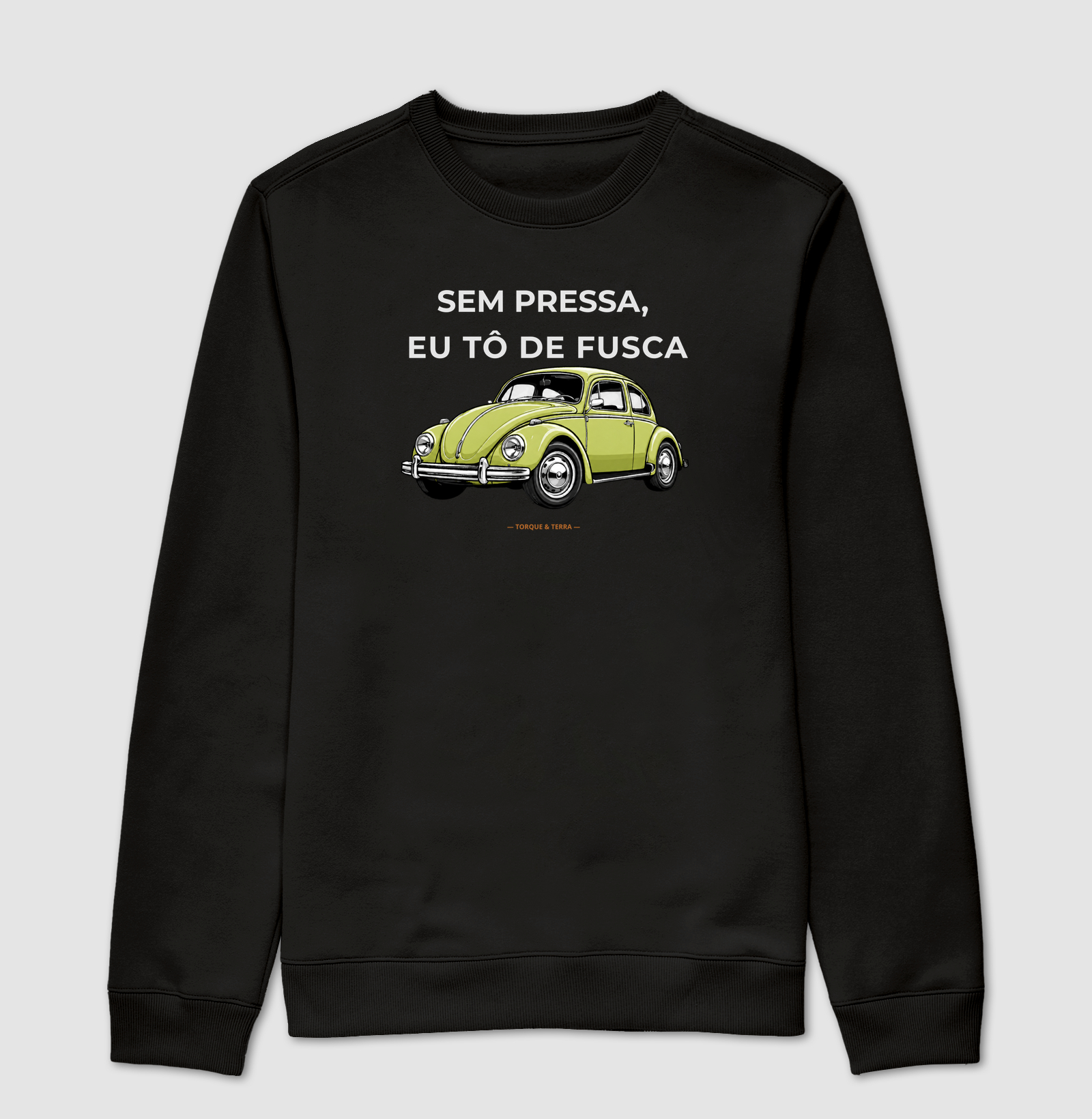 Sem pressa, eu tô de fusca - Verde abacate