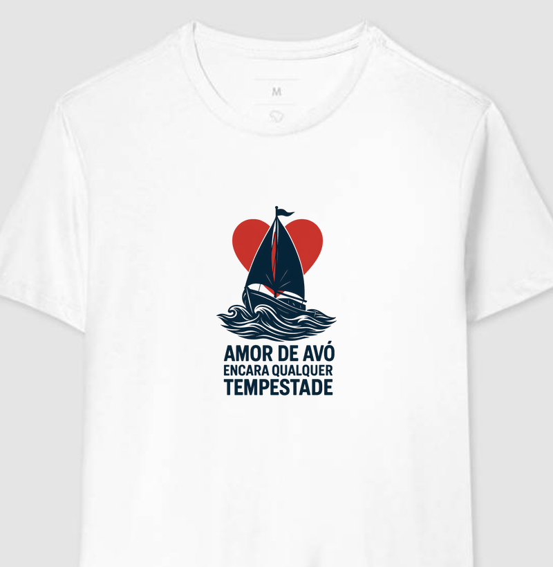 Amor de Avó encara qualquer tempestade - Algodão 30.1