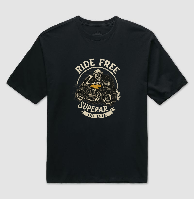 camiseta-garage-motors-kustom-ride-free-superar-or-die-motocicleta-caveira