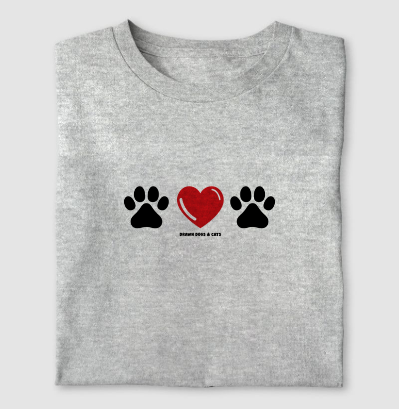 Pata, coração, pata - Camiseta
