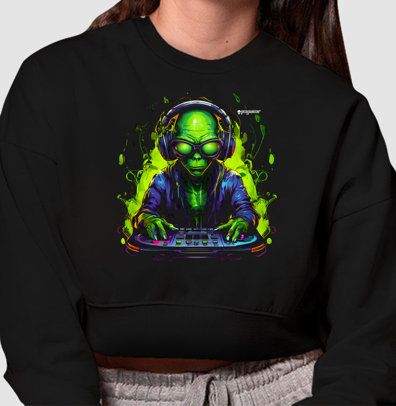 Alien DJ (verde)