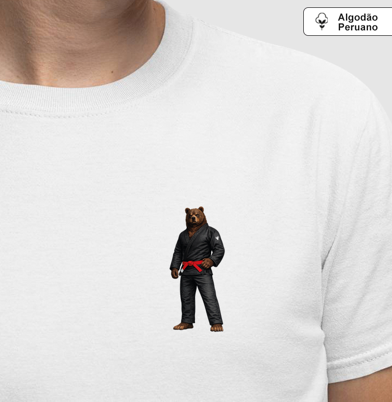 Camiseta Zebra X Urso Jiu-Jitsu