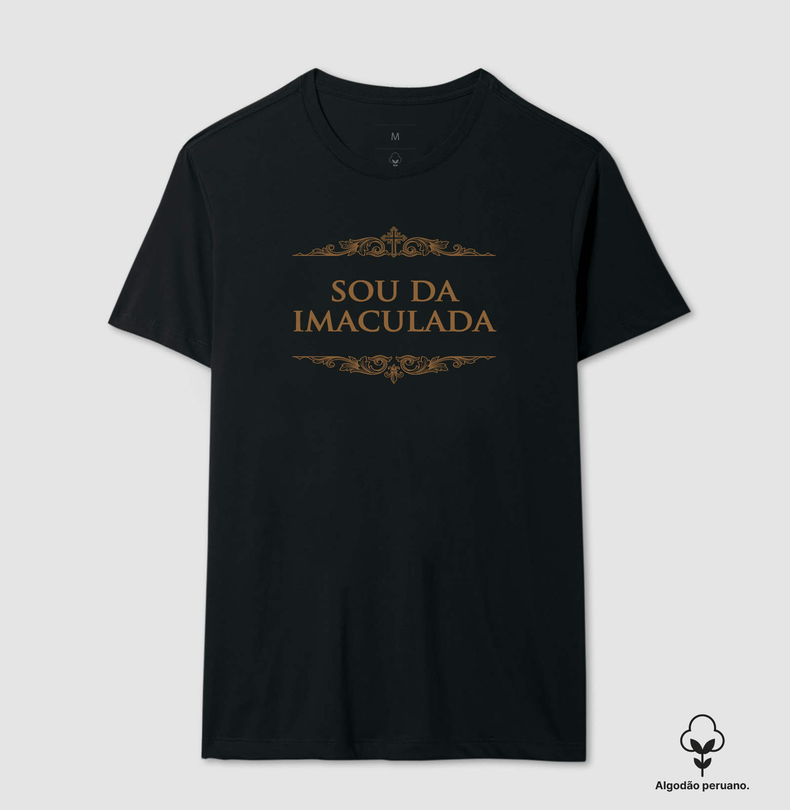 Sou da Imaculada - Camiseta Algodão Peruano