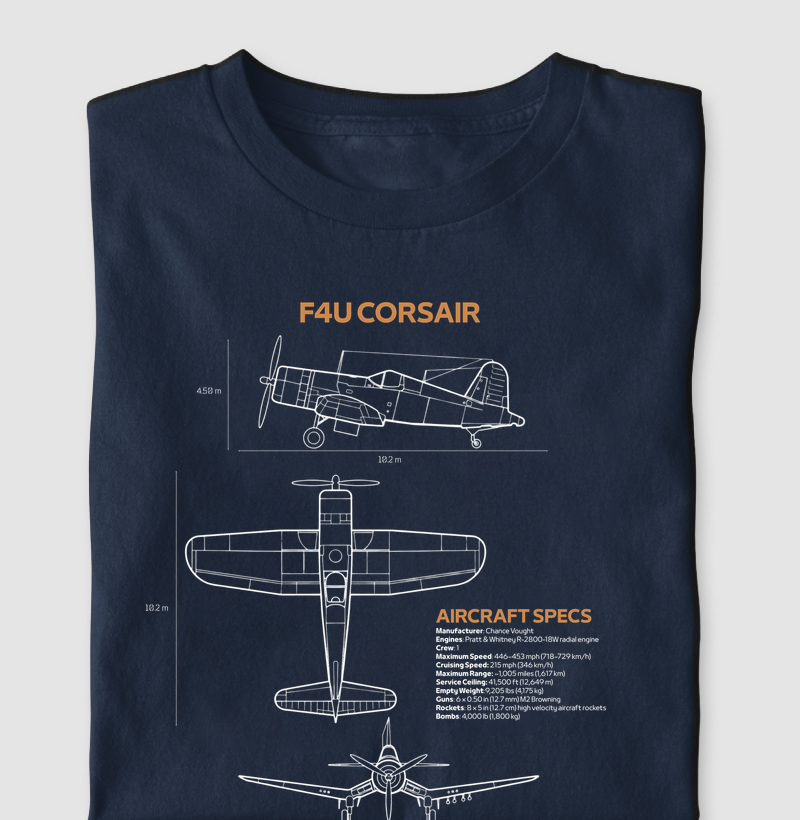 F4U Corsair - Blueprint