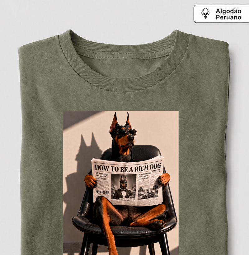 💸 How to Be a Rich Dog – Versão Doberman 🐾👑