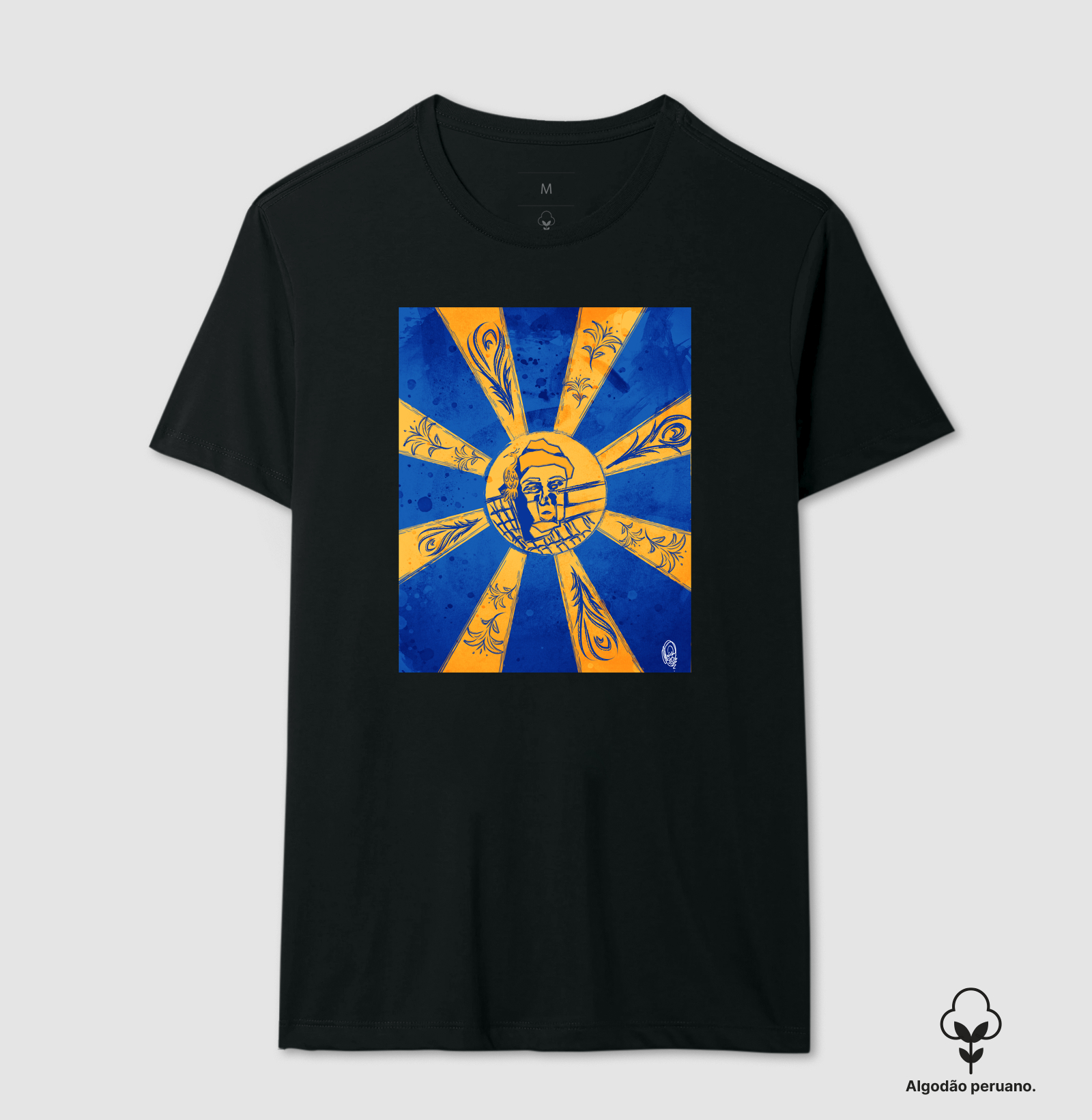 Bandeira Cabeça do Santo (por Orádia Porciúncula)