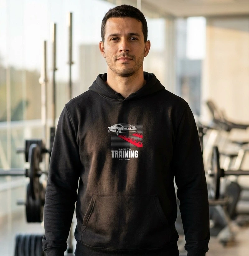 Moletom Back to Training - Atleta Pro - Hoodie Moletom