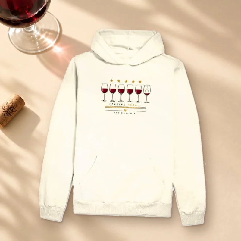 Hoodie Moletom Vinho - Loading Hexa - Hoodie Moletom