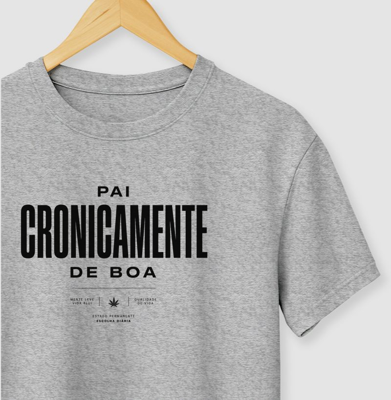 Pai cronicamente de boa