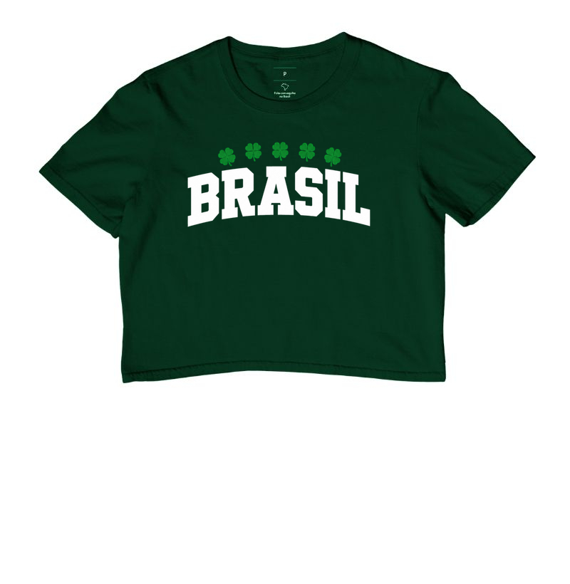 Camiseta Brasil Trevo da Sorte