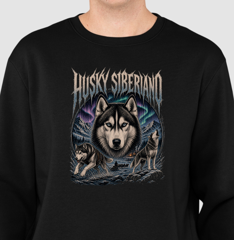 Moletom Husky Siberiano