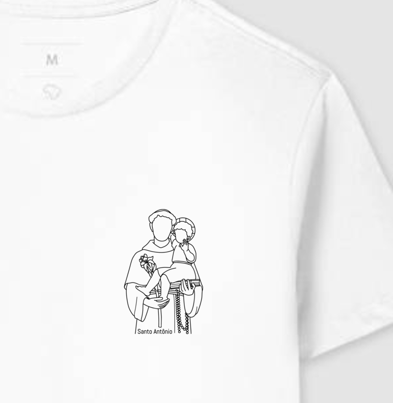 Santo Antônio - estampa lateral