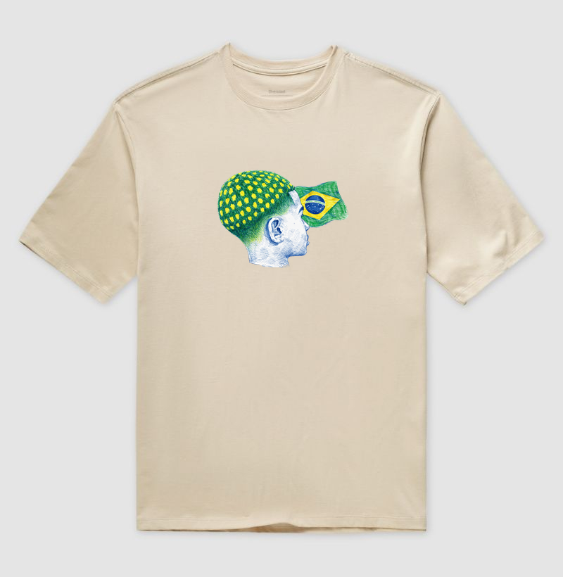 Reflexo de cria verde e amarelo