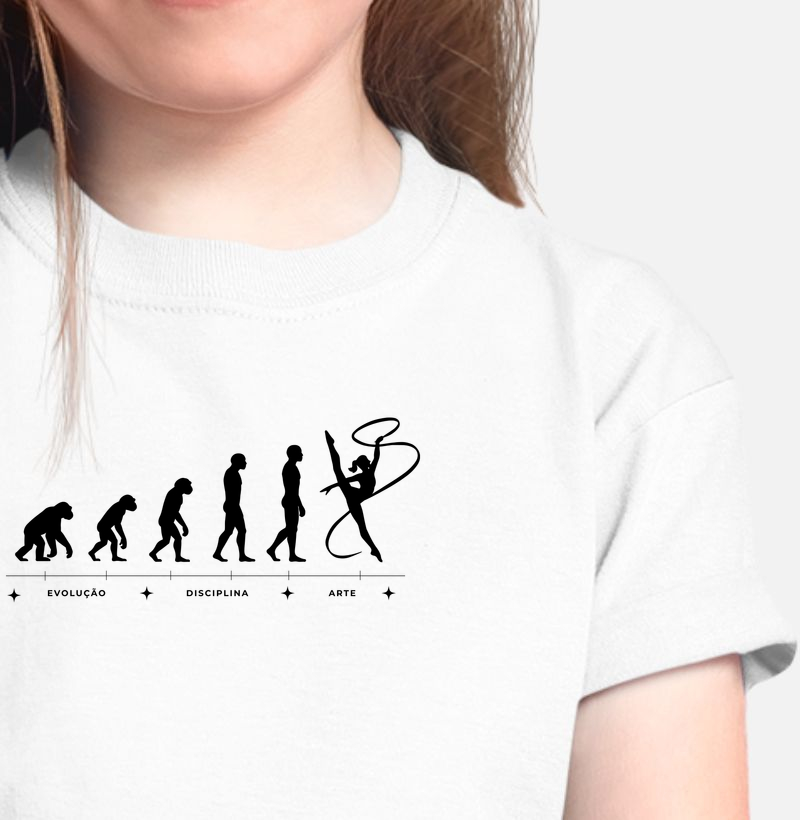 Evolução - Camiseta Infantil