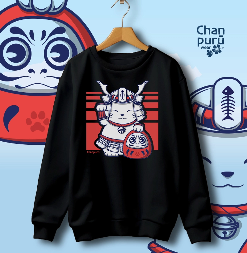 Moletom Neko Daruma