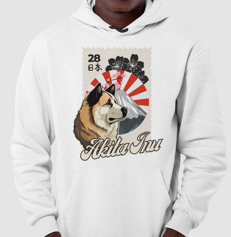Moletom Nihon Akita Inu Dog Pulse