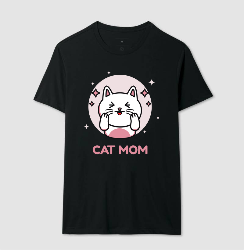 Camiseta Mãe de Gato