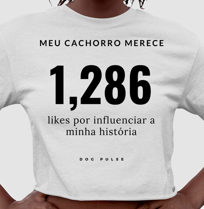 Cropped Dog Pulse Pawsitivity Collection –  My dog ​​deserves a like