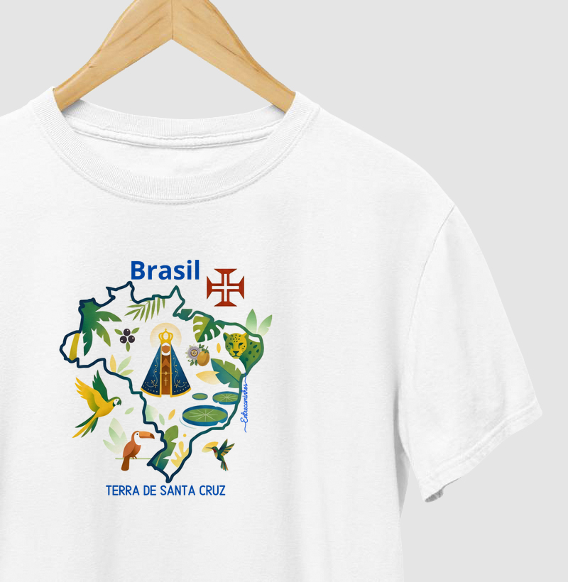 Brasil Terra de Santa Cruz (minimalista)