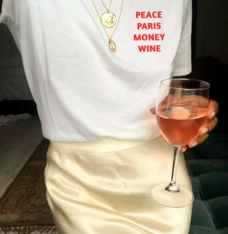 Peace, Paris, Money & Wine