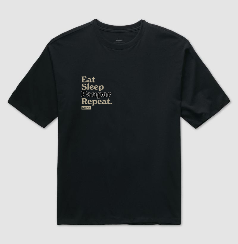 Daily Pauper - Camiseta Oversized