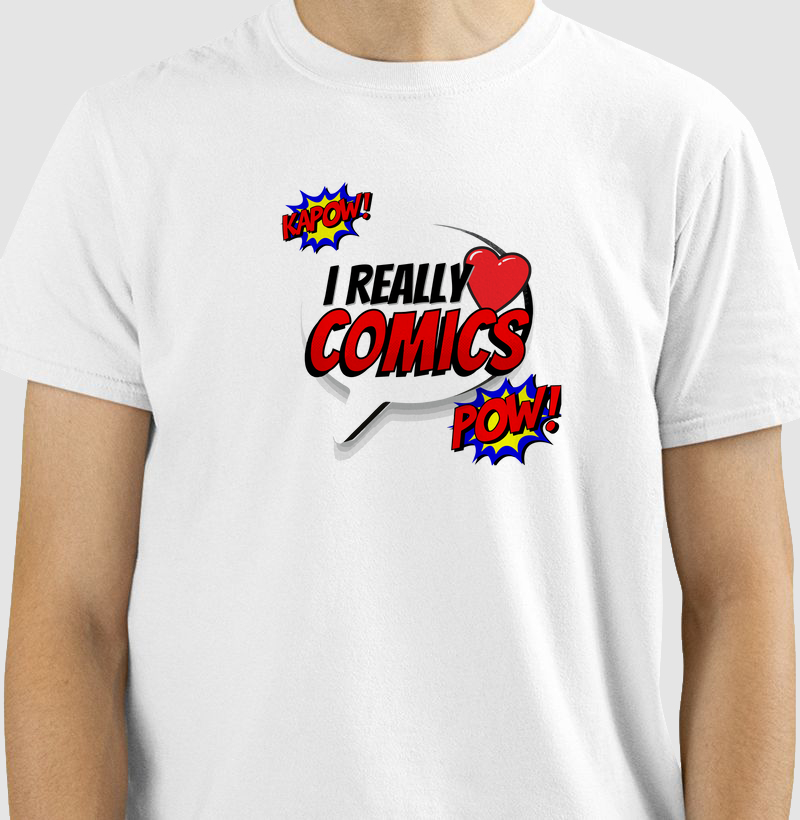 I REALLY LOVE COMICS