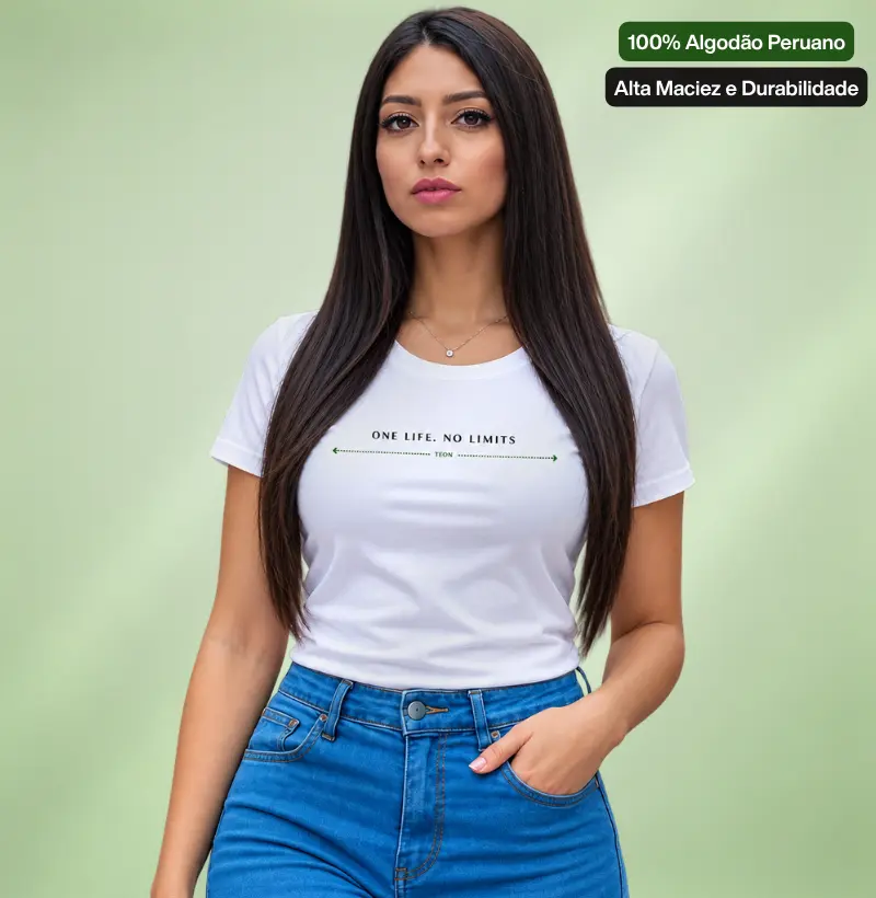 Camiseta TEON Premium - "One Life, No Limits"
