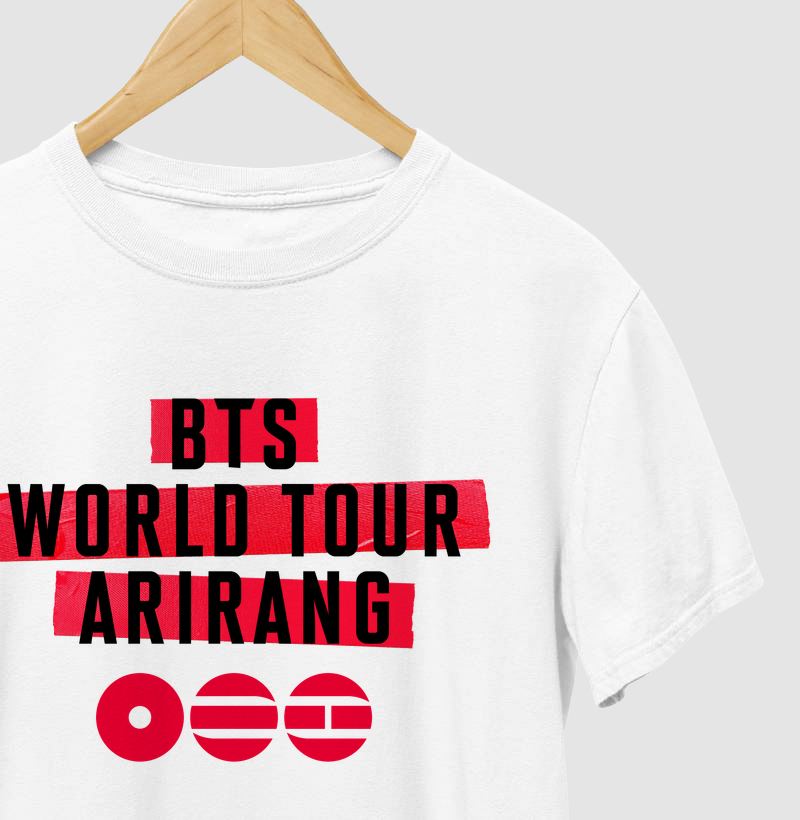 Camiseta BTS World Tour Arirang