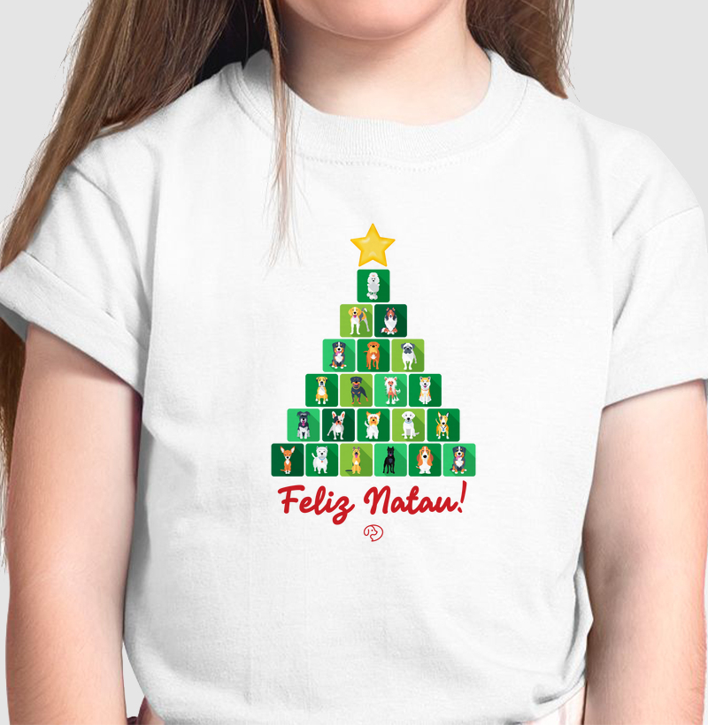 Feliz NatAU - Camiseta Infantil