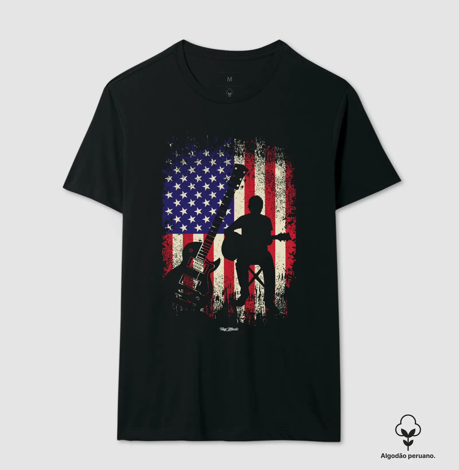 American Flag Guitar