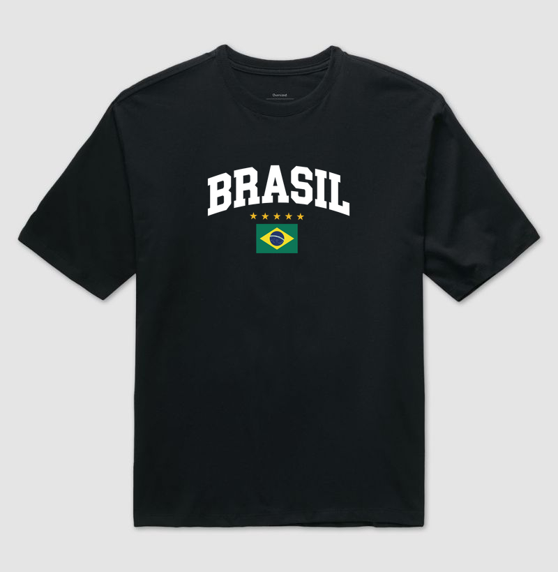 Camisa do Brasil - BRASIL BIG BRANCO