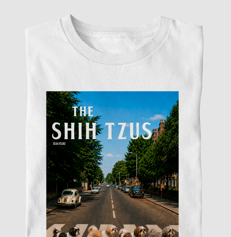 THE SHIH TZUS 🐾🎶 - Camiseta Infantil
