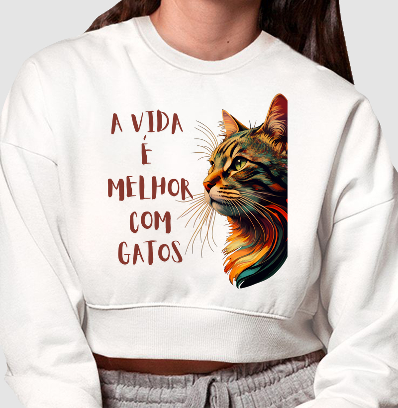 A vida é melhor com Gatos