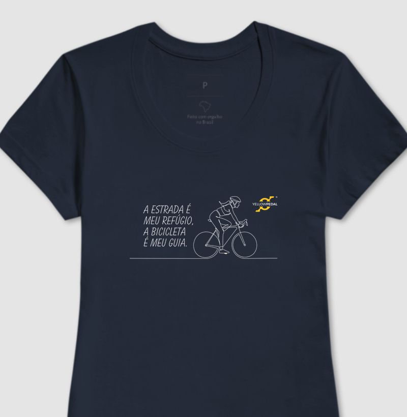 CAMISETA YELLOWPEDAL MEU REFÚGIO